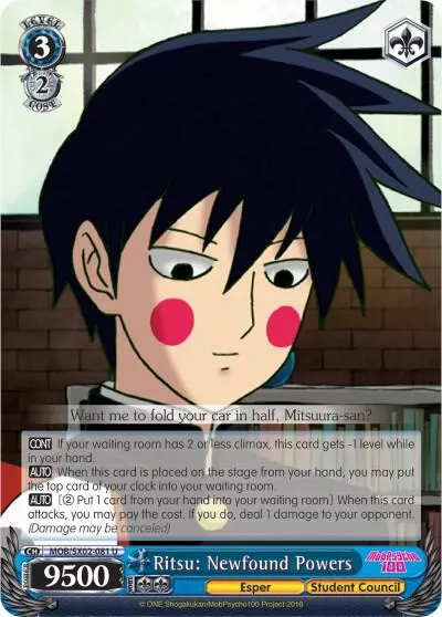 Ritsu: Newfound Powers