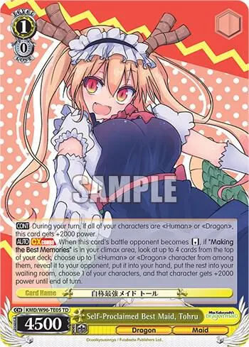Self-Proclaimed Best Maid, Tohru