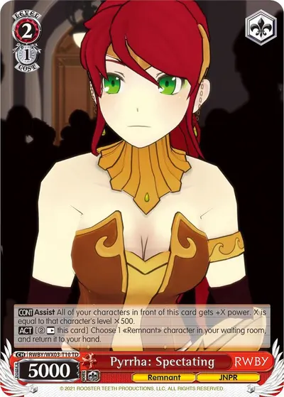 Pyrrha: Spectating