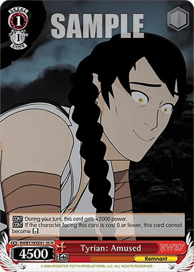 Tyrian: Amused