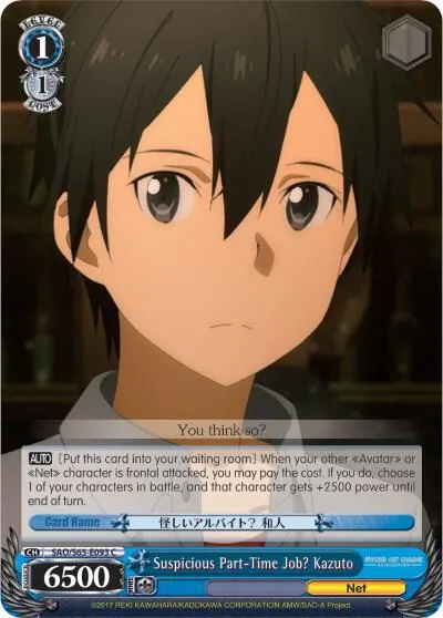 Suspicious Part-Time Job? Kazuto