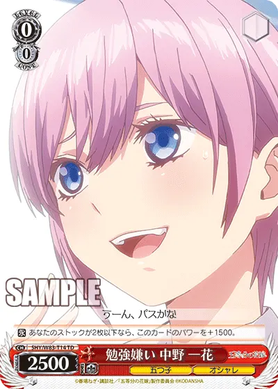 Loathe of Studying, Ichika Nakano