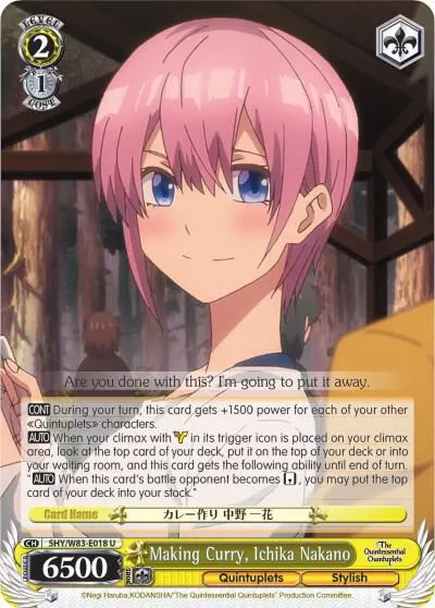 Making Curry, Ichika Nakano
