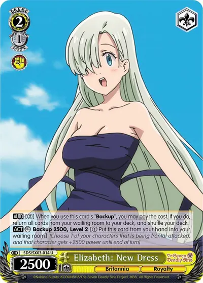 Elizabeth: New Dress