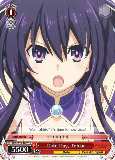 Date Day, Tohka