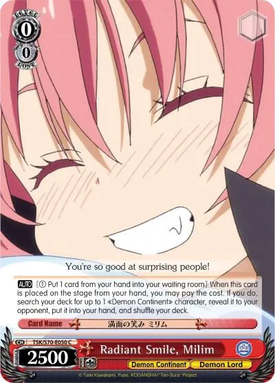 Radiant Smile, Milim