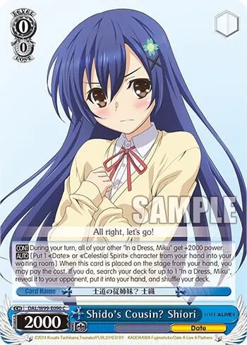 Shido's Cousin? Shiori