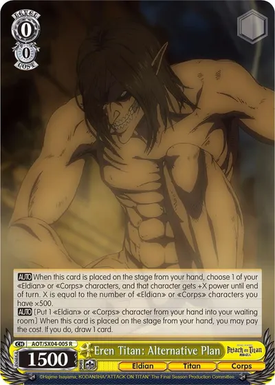 Eren Titan: Alternative Plan