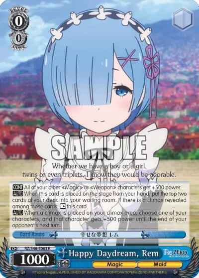 Happy Daydream, Rem