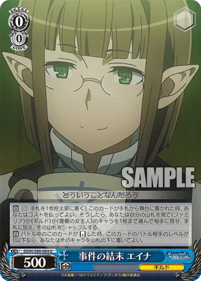 Case's Conclusion, Eina