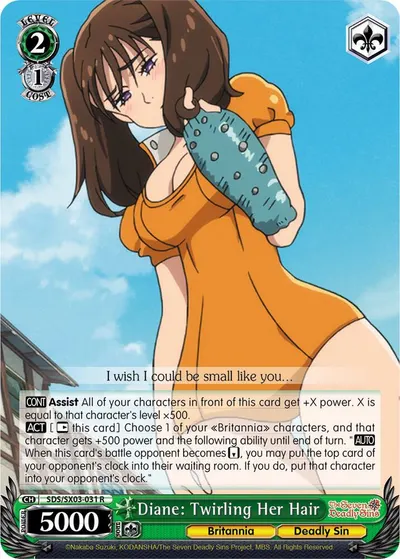 Diane: Twirling Her Hair