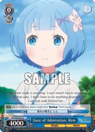 Gaze of Admiration, Rem