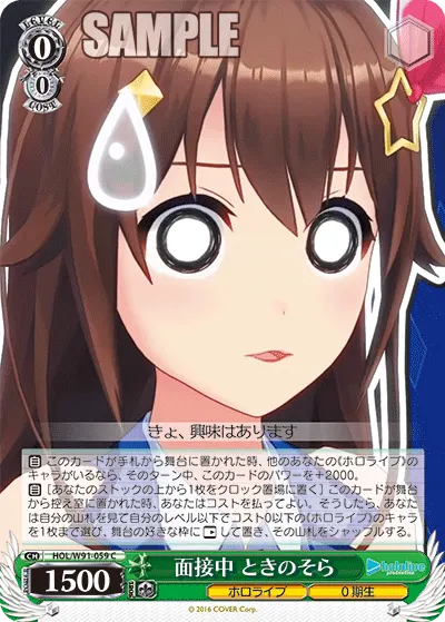 In an Interview, Tokino Sora