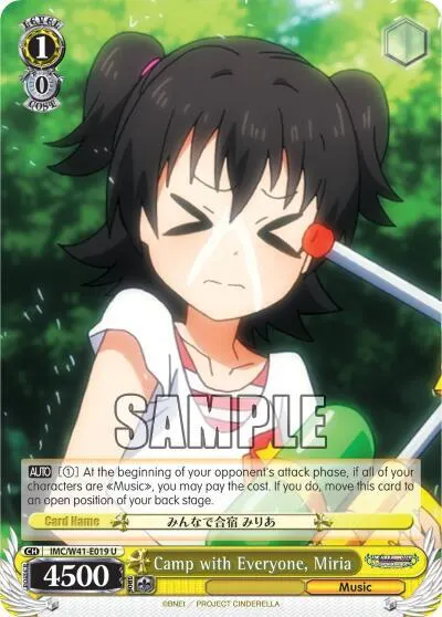 Camp with Everyone, Miria