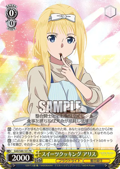 Making Sweet Desserts, Alice