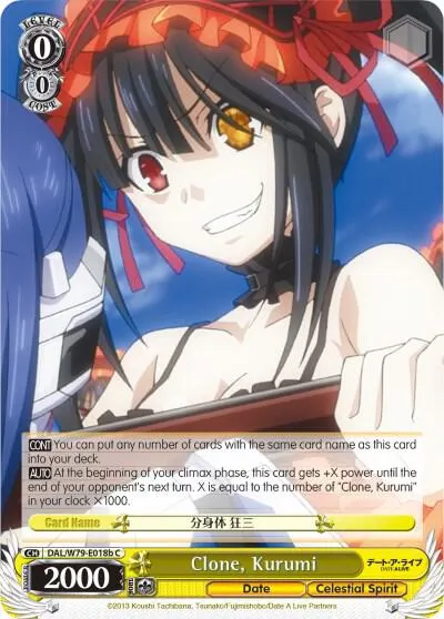 Clone, Kurumi (B)