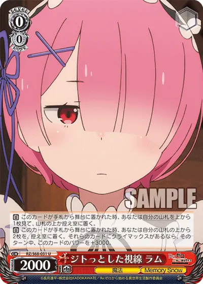 Scornful Gaze, Ram