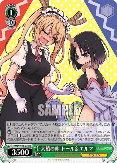At Loggerheads, Tohru & Elma