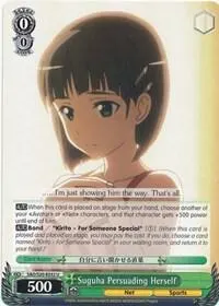 Suguha Persuading Herself