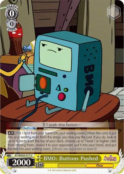 BMO: Buttons Pushed