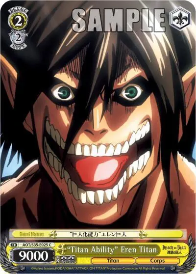 "Titan Ability" Eren Titan