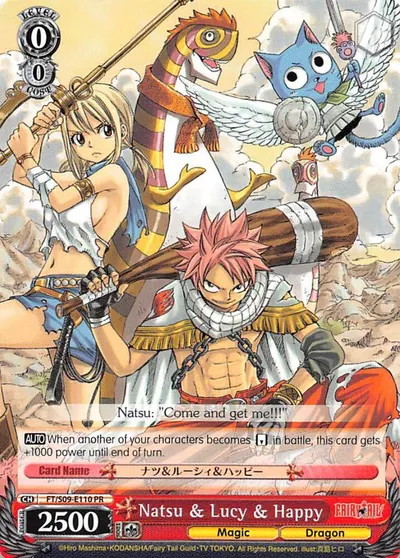 Natsu & Lucy & Happy