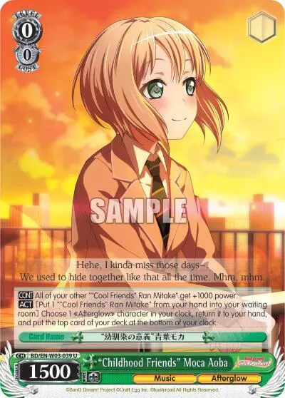 "Childhood Friends" Moca Aoba