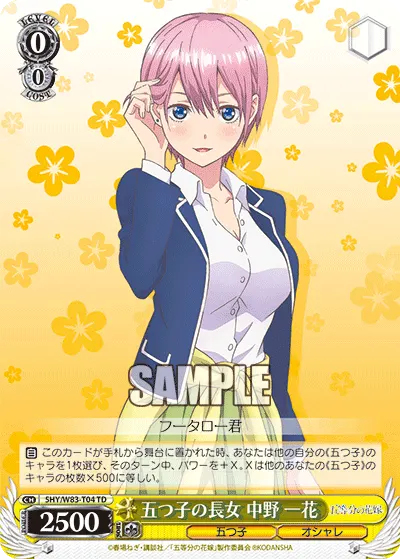 Eldest of the Quintuplets, Ichika Nakano