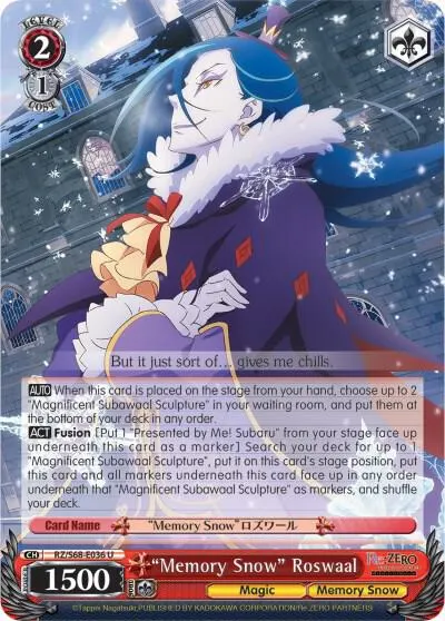 "Memory Snow" Roswaal