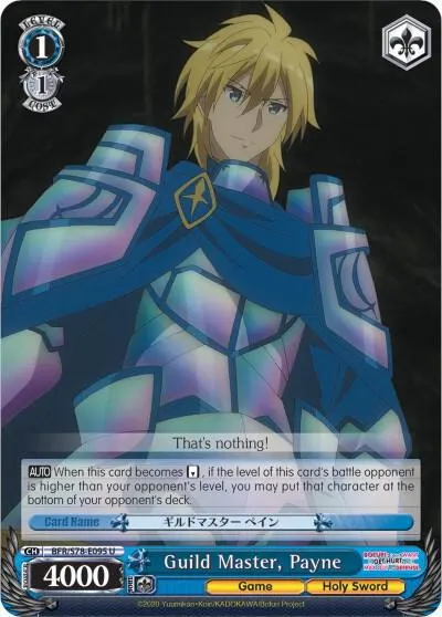 Guild Master, Payne