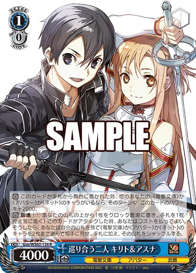 The Two Who Meet by Chance, Kirito & Asuna