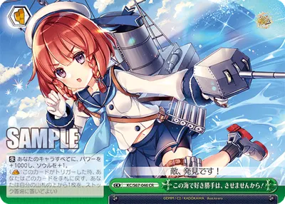 この海で好き勝手は、させませんから！