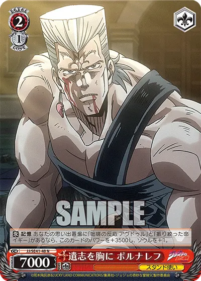 Carrying Their Will in His Heart, Polnareff