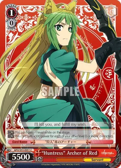"Huntress" Archer of Red