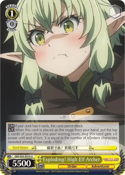 Exploding! High Elf Archer