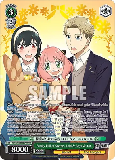 Family Full of Secrets, Loid & Anya & Yor (SPYR)
