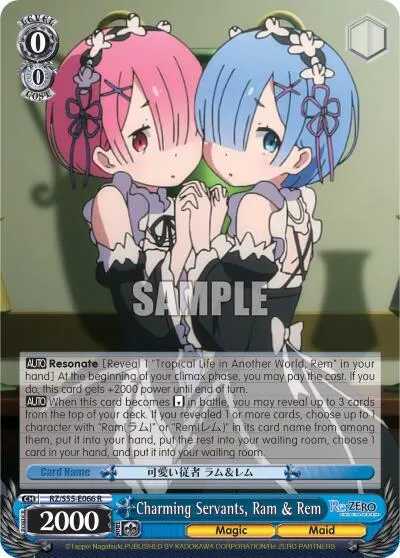 Charming Servants, Ram & Rem