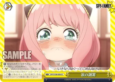 Tearful Apology