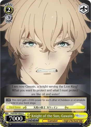 Knight of the Sun, Gawain