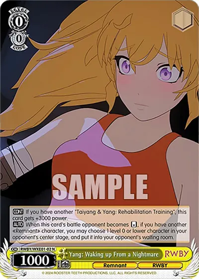 Yang: Waking up From a Nightmare