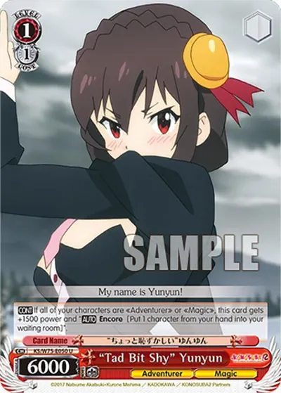 "Tad Bit Shy" Yunyun