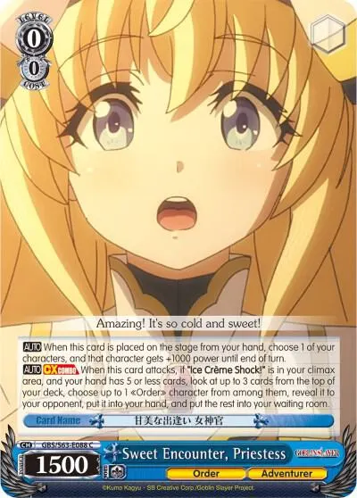 Sweet Encounter, Priestess