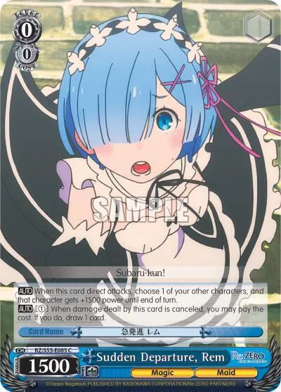 Sudden Departure, Rem