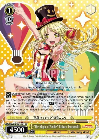 "The Magic of Smiles" Kokoro Tsurumaki