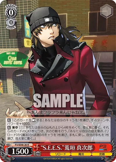 Shinjiro Aragaki: S.E.E.S.