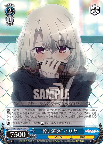 “悴む寒さ”イリヤ