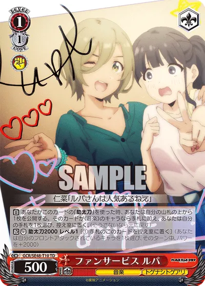Fanservice, Rupa