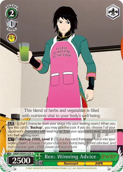 Ren: Winning Advice