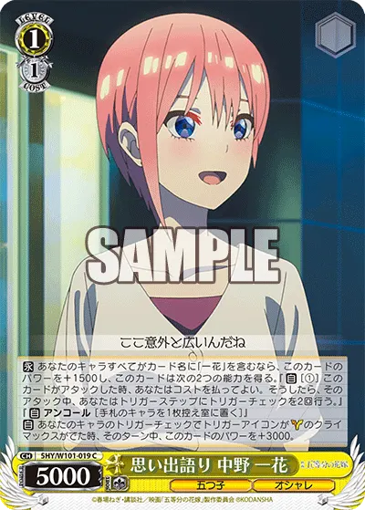 Reminiscing, Ichika Nakano