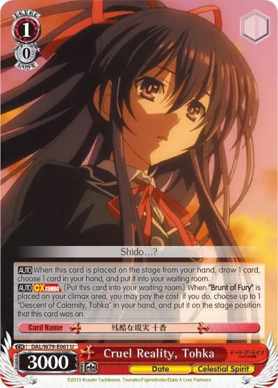 Cruel Reality, Tohka
